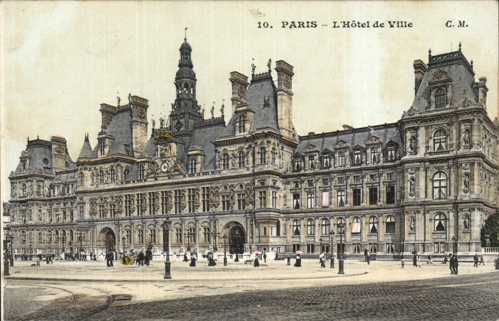 Paris CPA Hotel de ville