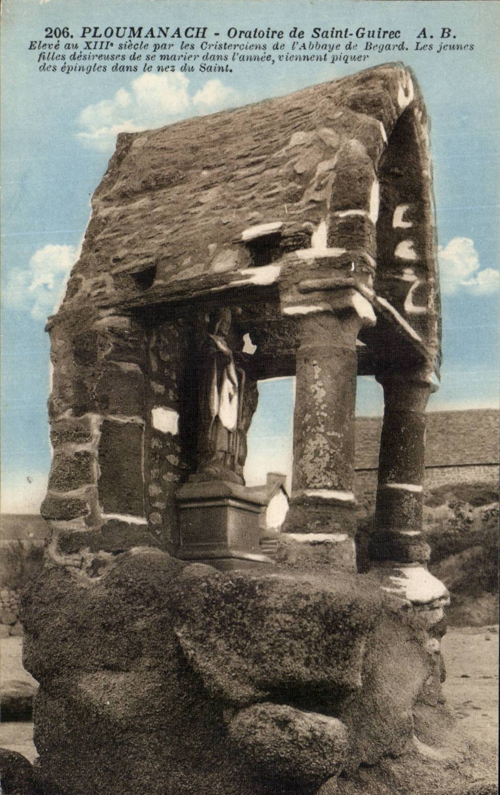 CPA Oratorical Ploumanach of Saint Guirec