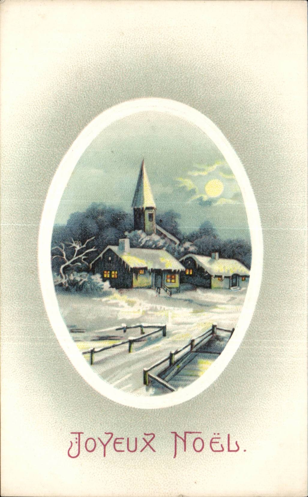 CPA Phantasie-frohe Weihnachten