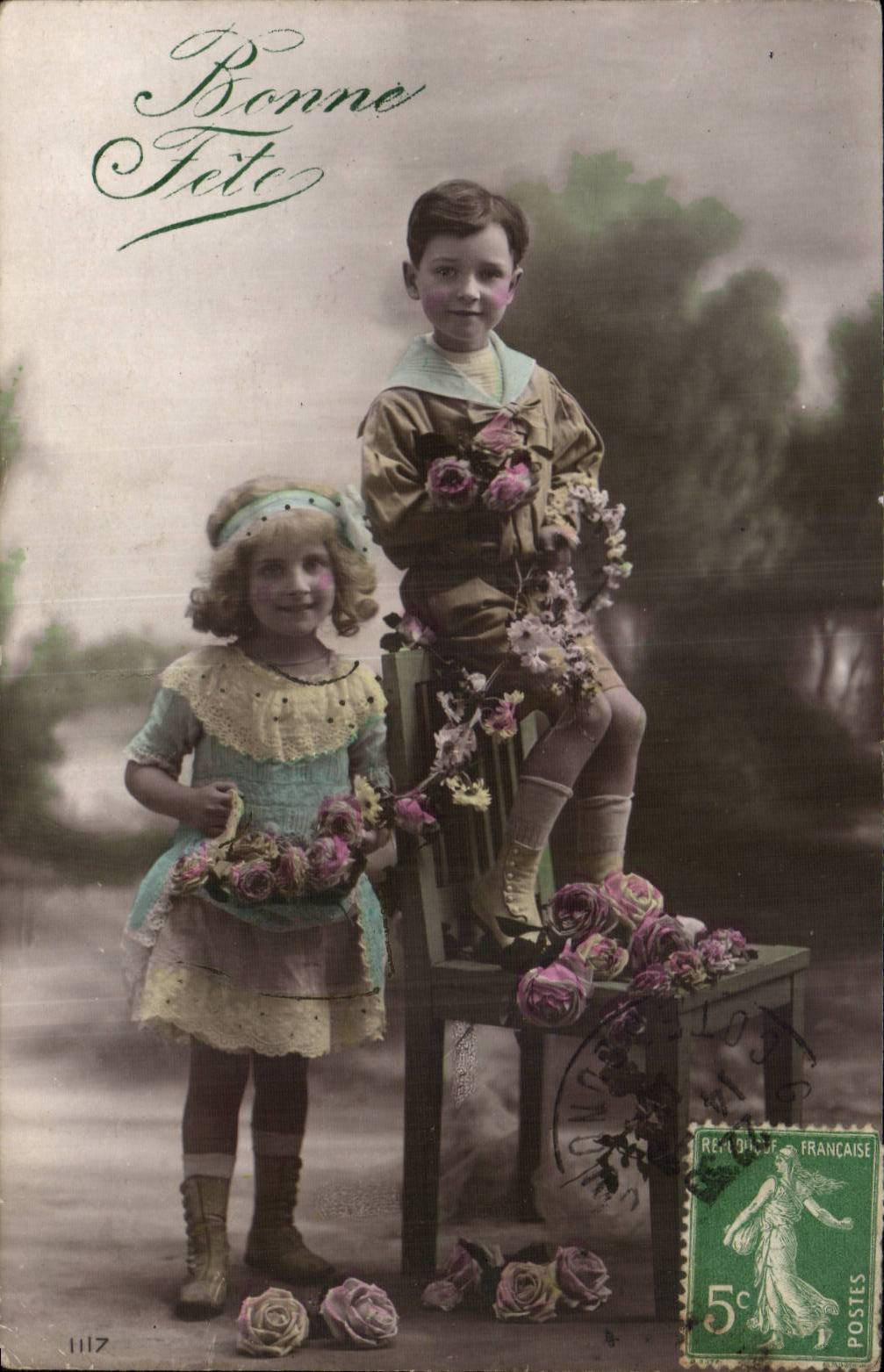 CPA Fantasy Children Good festival