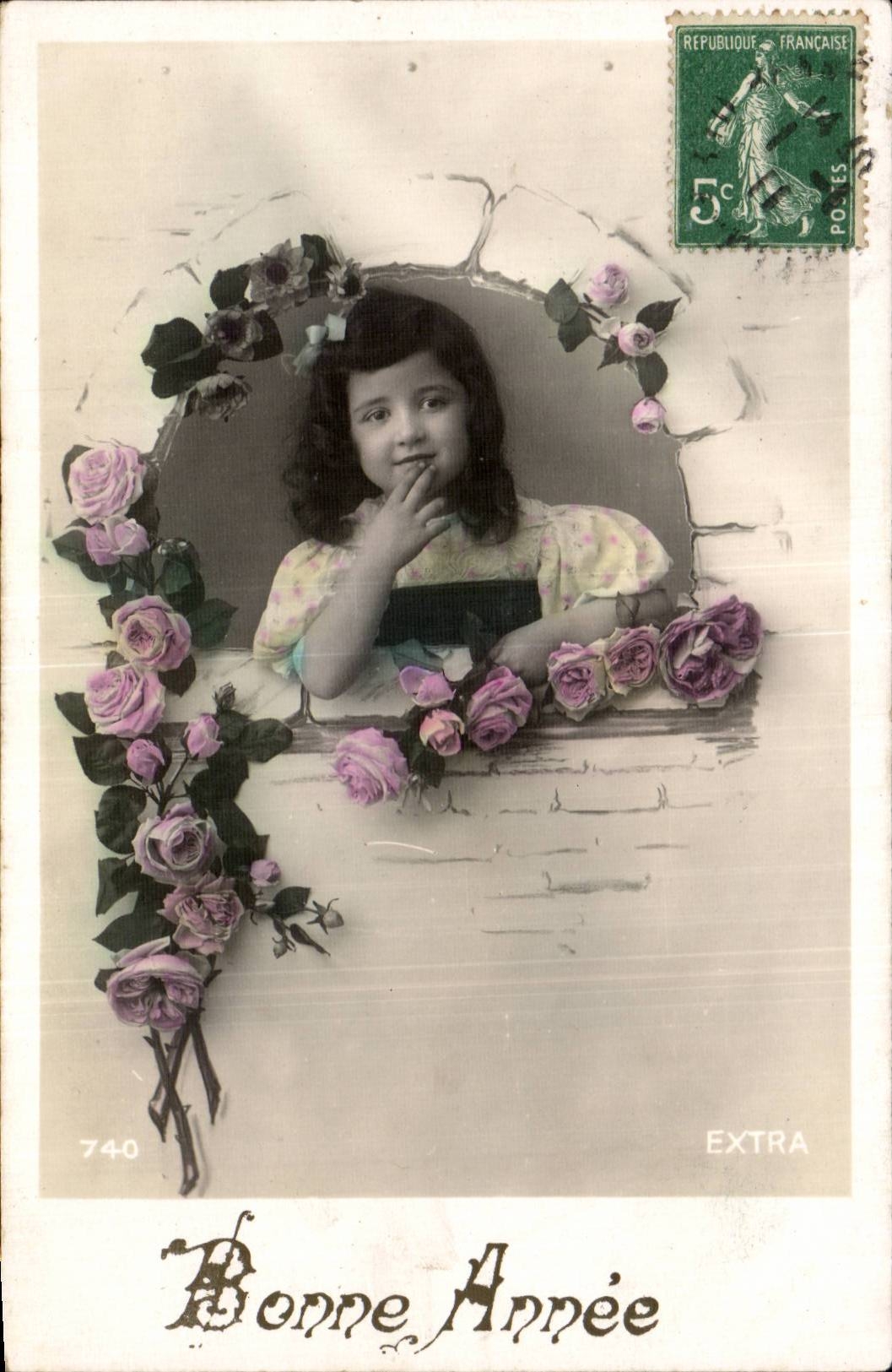 CPA Fantasy Child Happy New Year