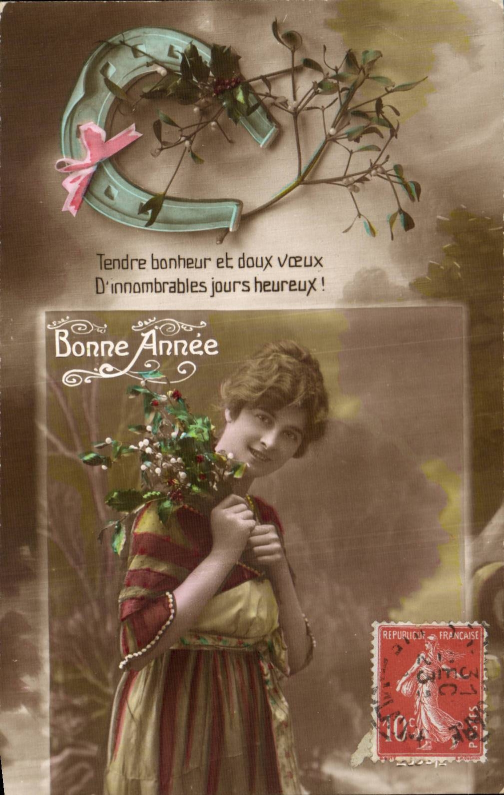 CPA Fantasy Woman Horseshoe