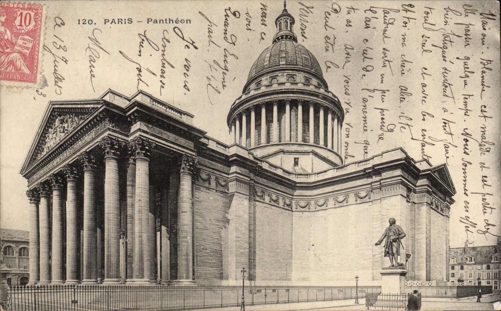Paris CPA the Pantheon