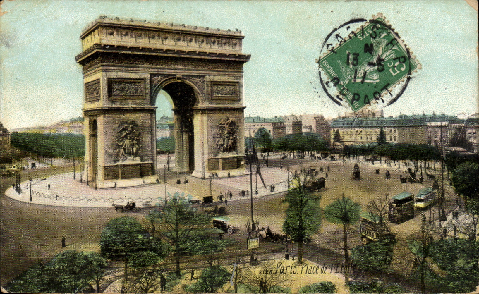 Paris CPA Places star