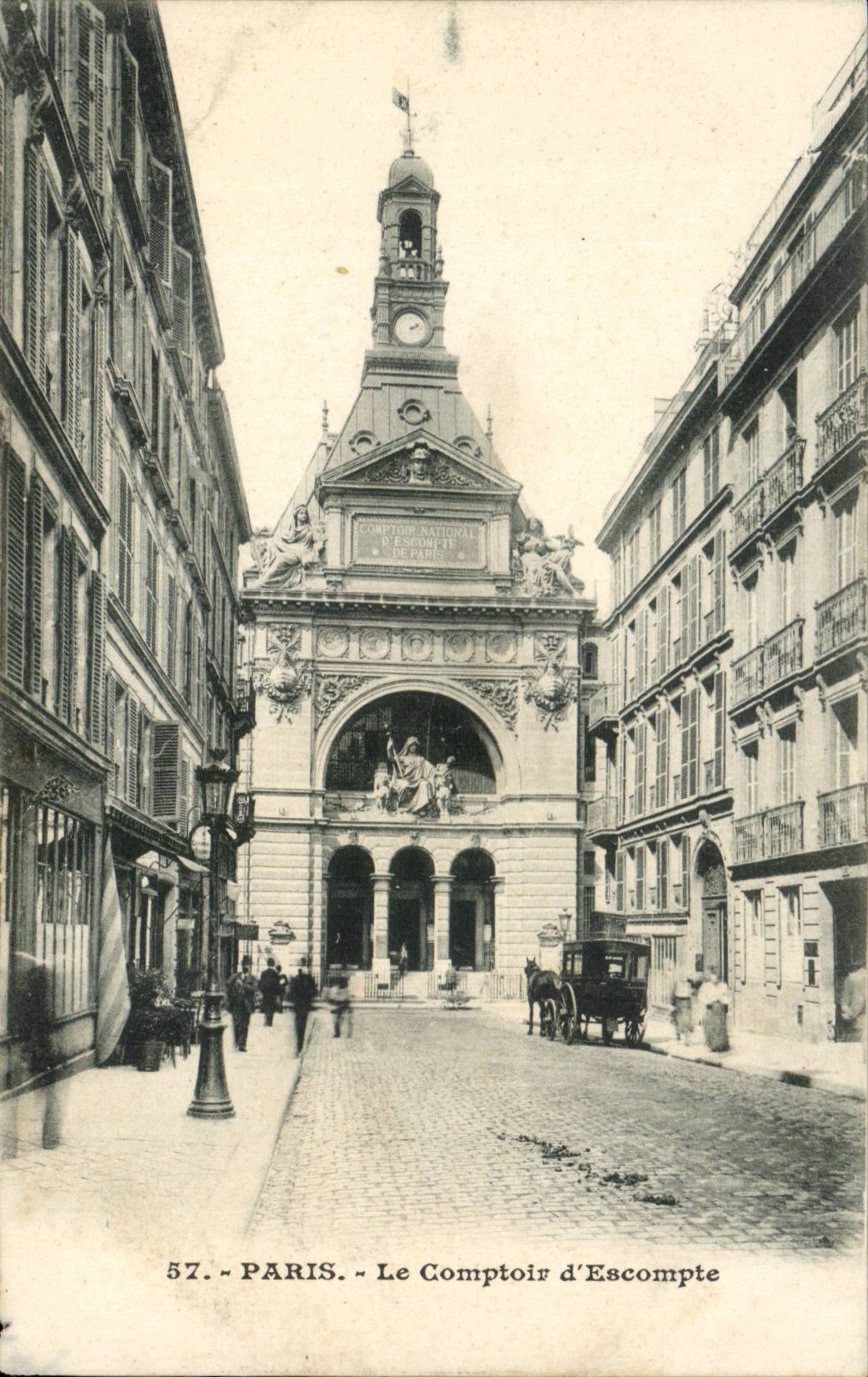 Paris CPA le comptoir d'escompte