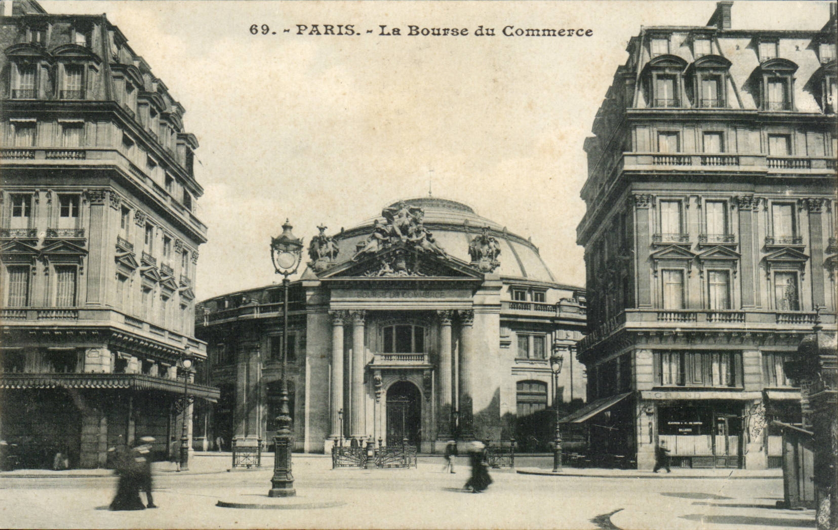 Paris CPA La bourse du commerce