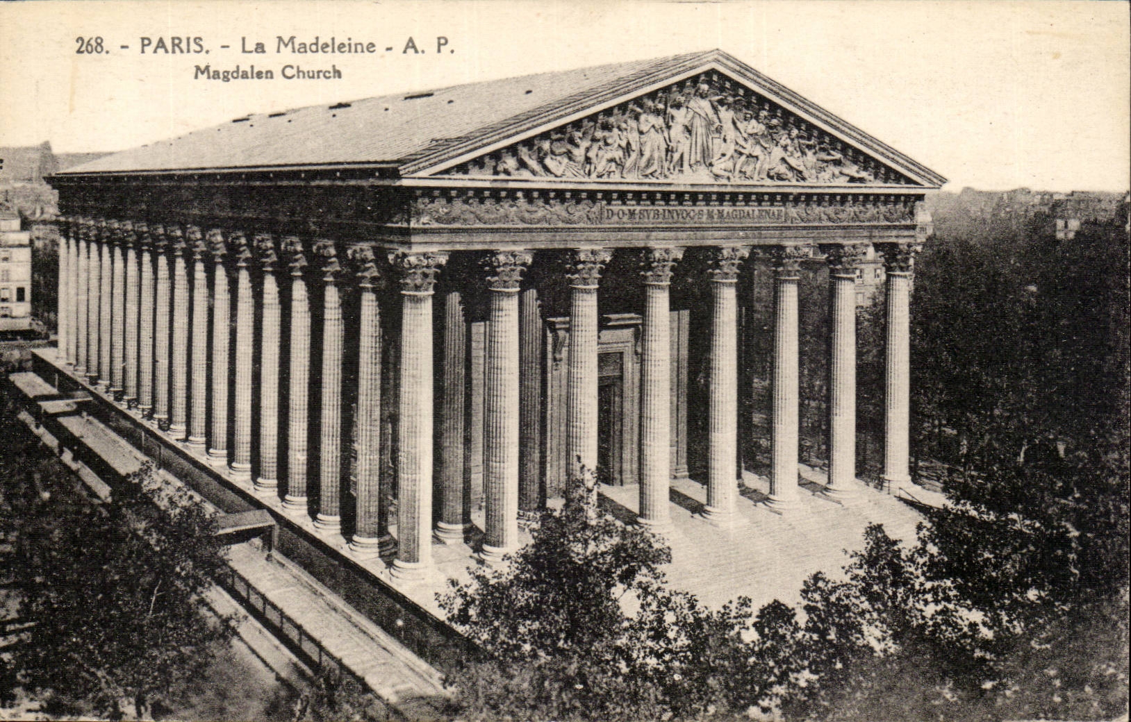 Paris CPA La Madeleine