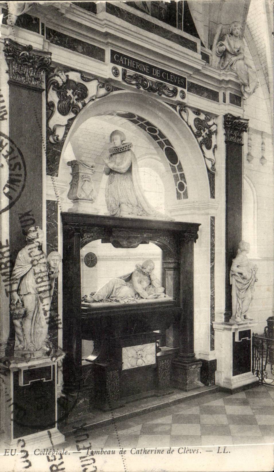 CPA haben kollegiales Grab von Catherine de Cleves