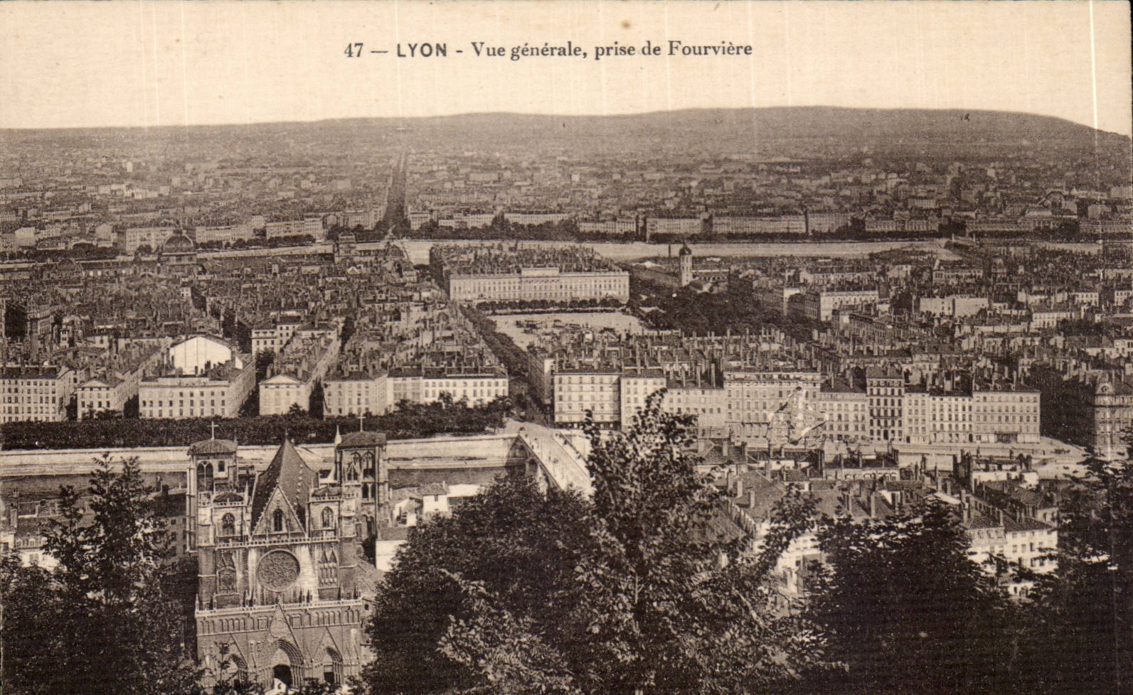 Lyon CPA View taken of Fourviere