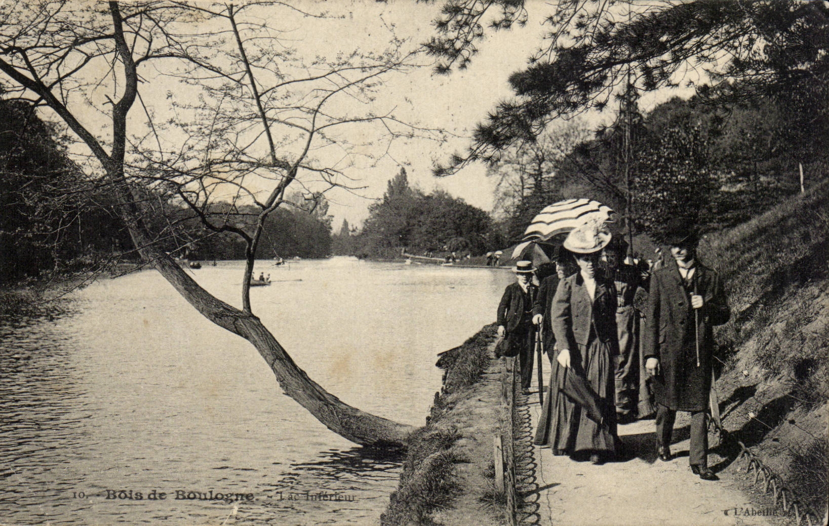 Paris CPA Bois de Boulogne Lac inferieur