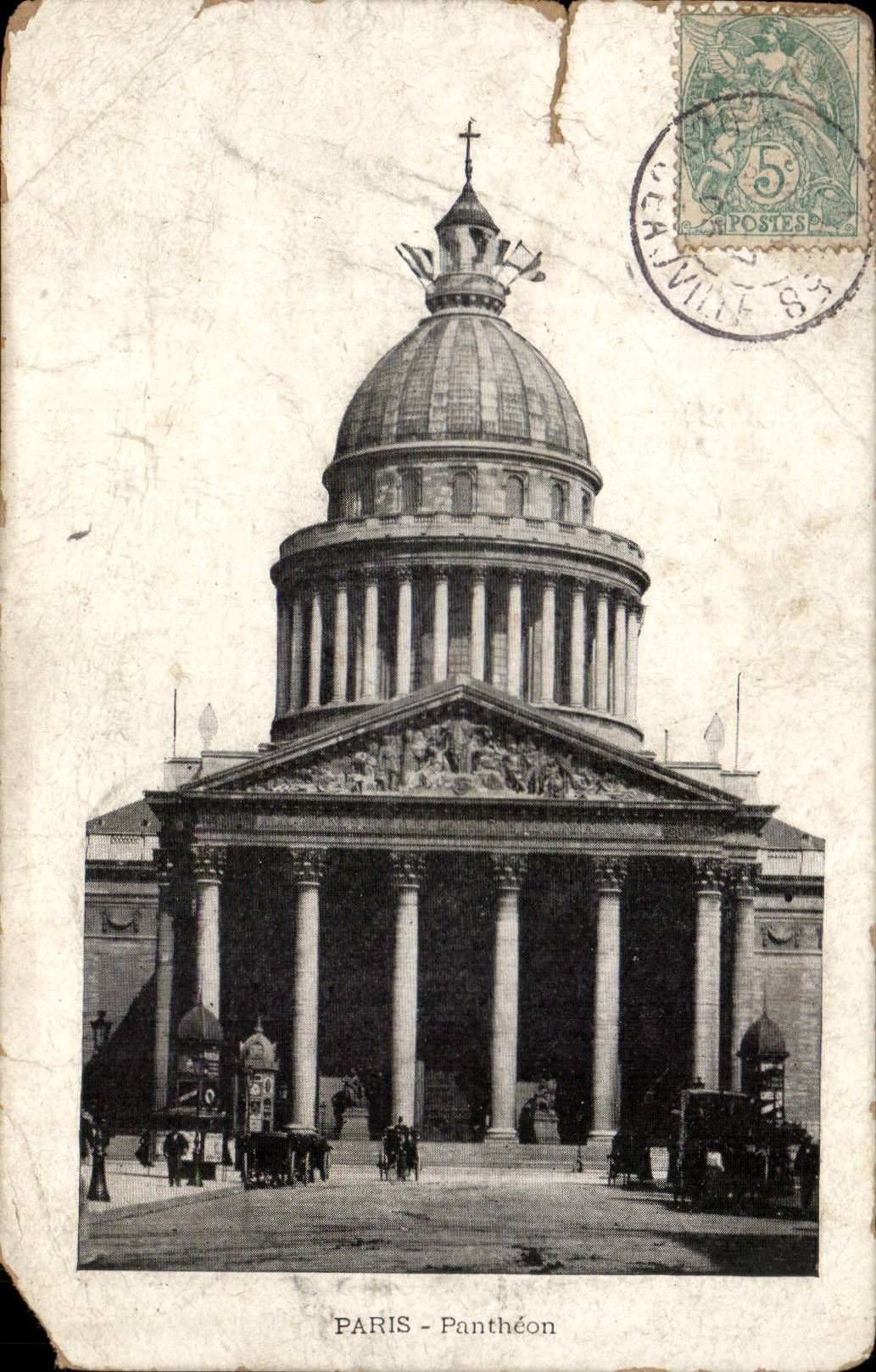 Paris CPA the Pantheon