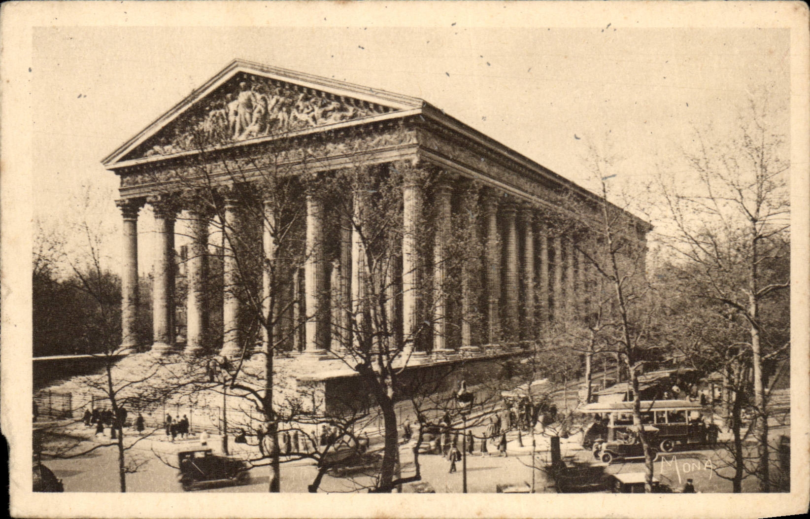 Paris CPA the Madeleine