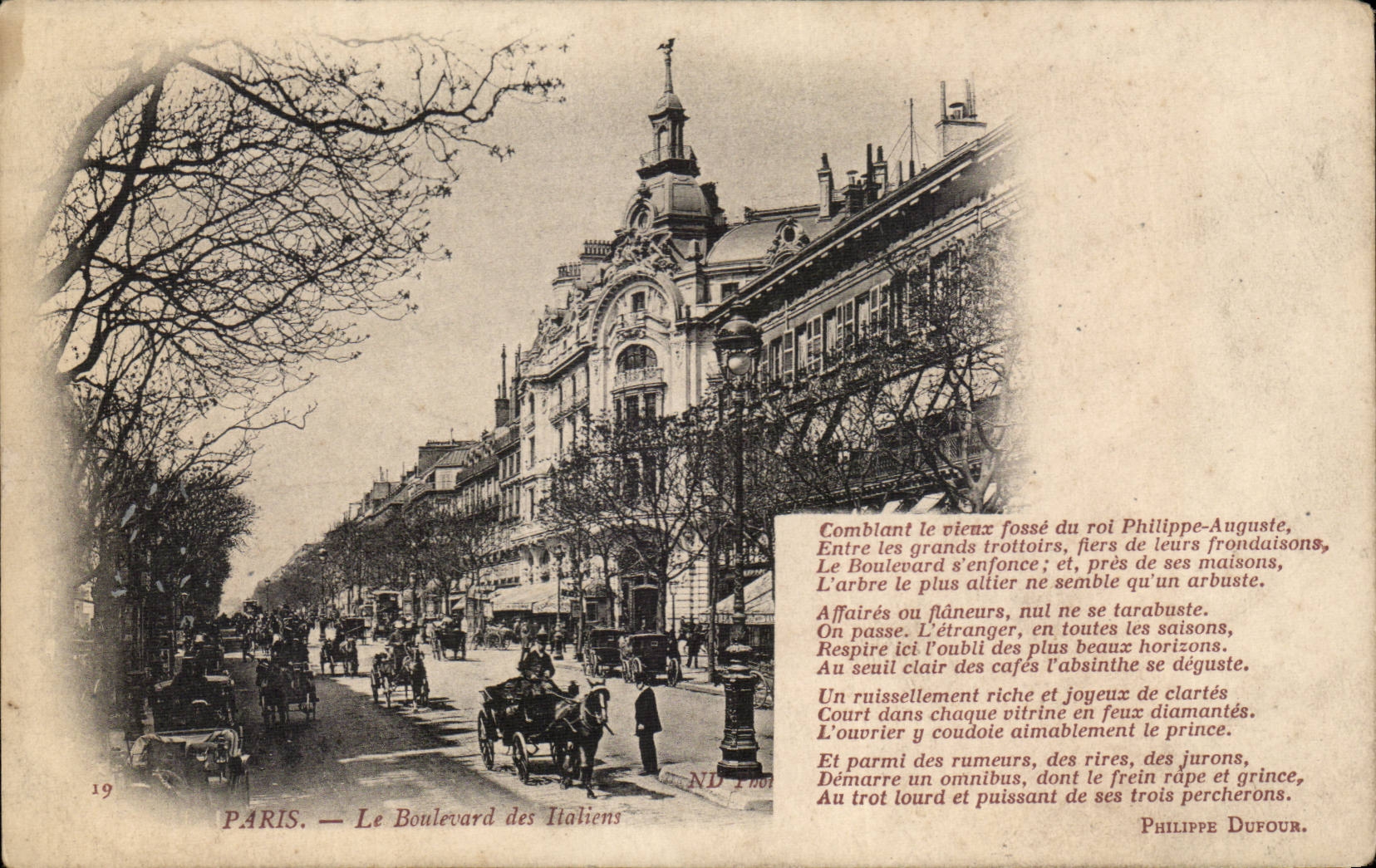 Paris CPA Boulevard des Italiens