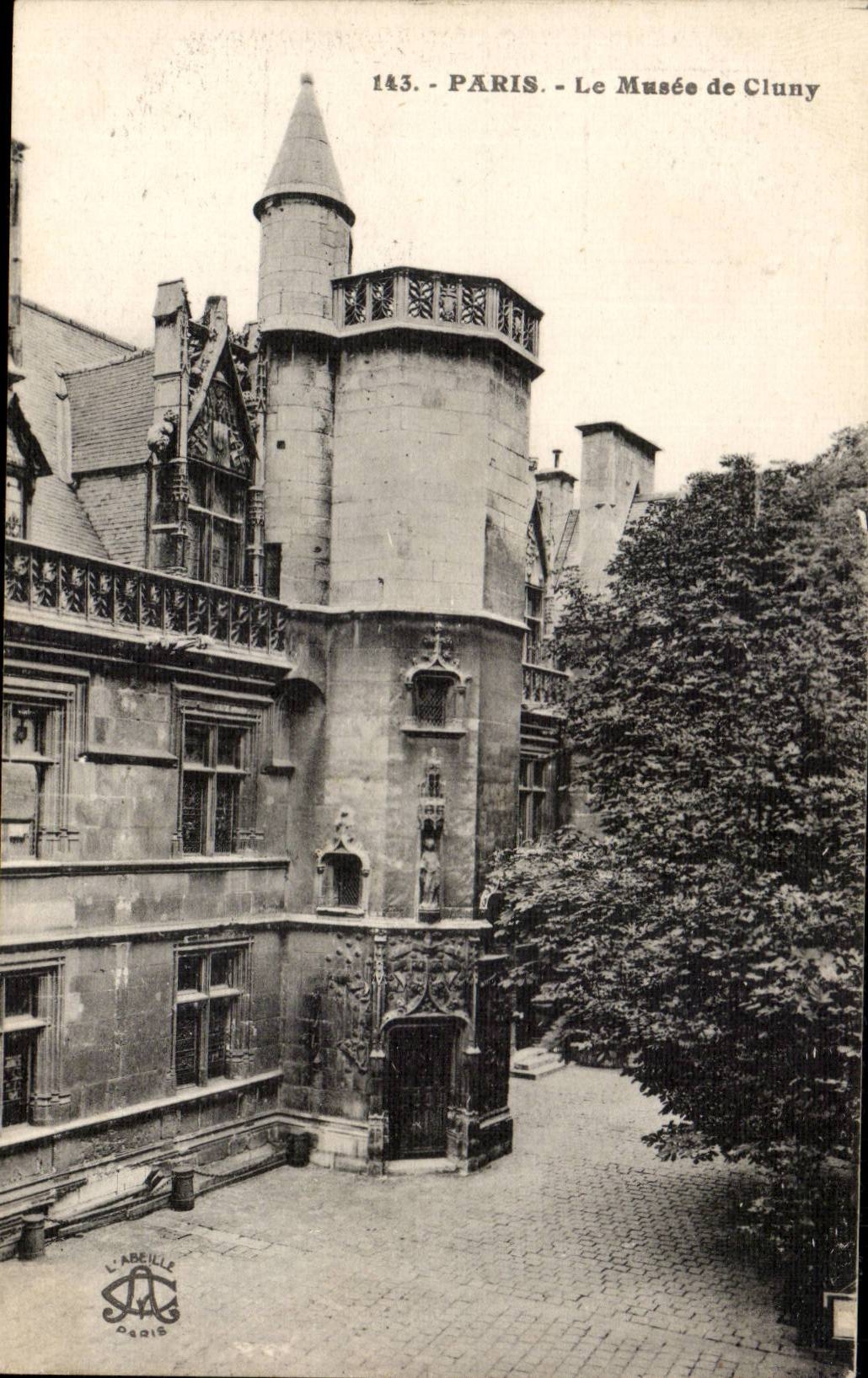 Paris CPA Museum of Cluny