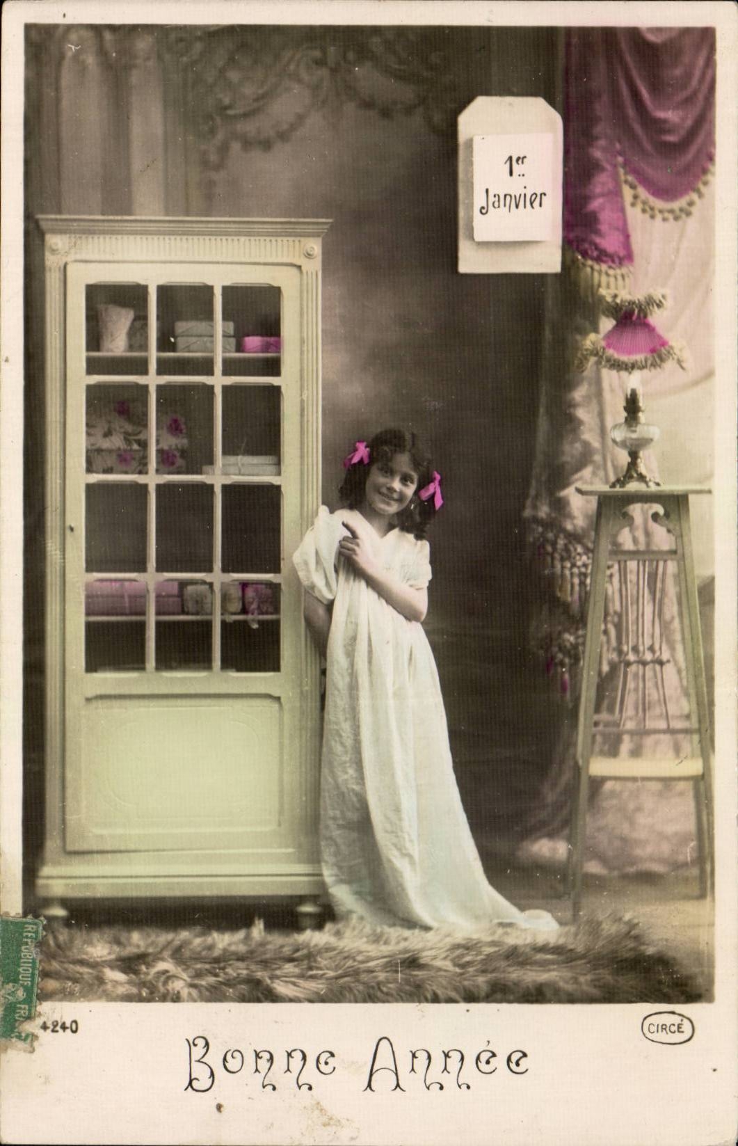 CPA Fantasy Child Happy New Year