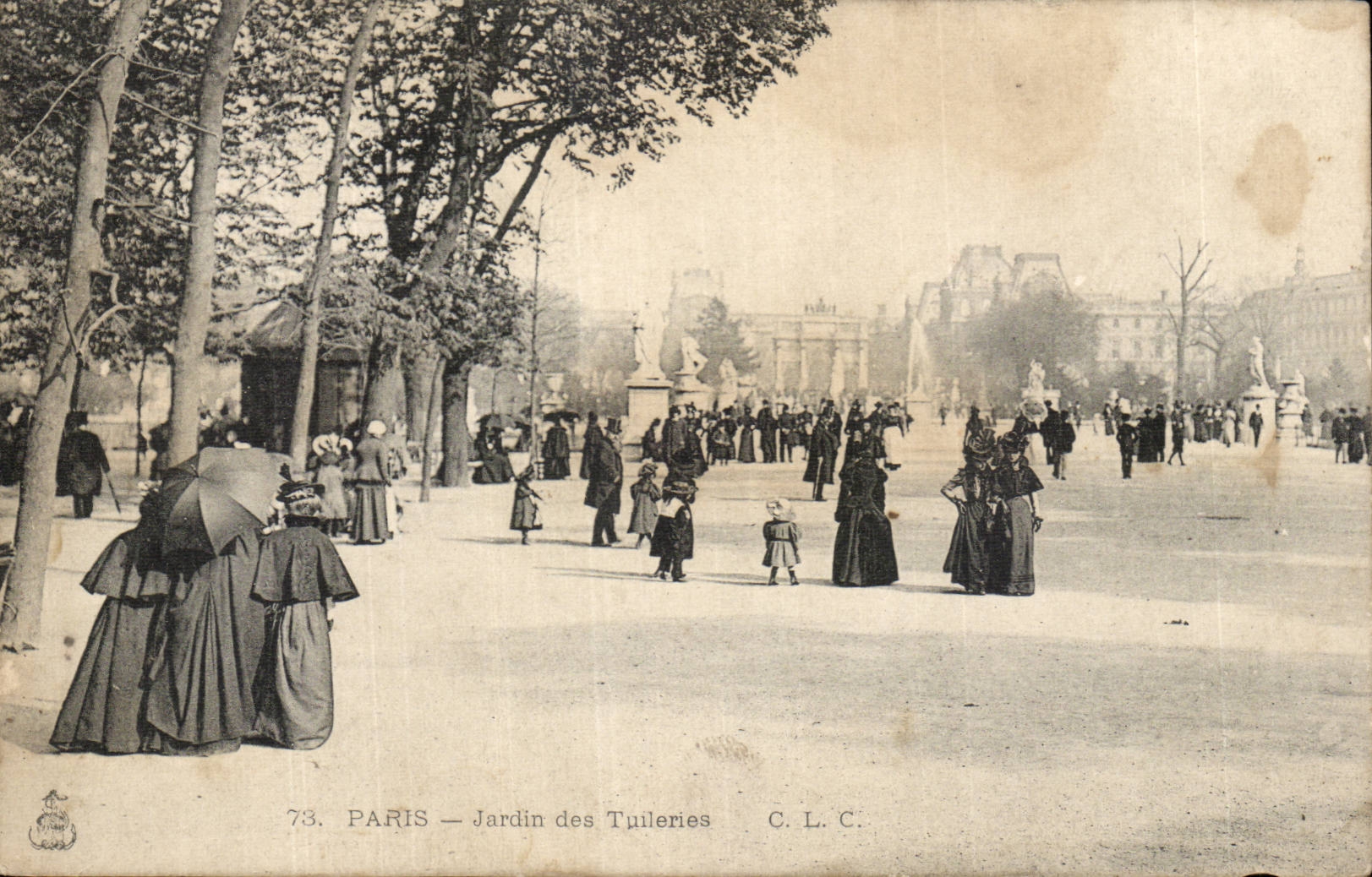 CPA Paris Jardin des Tuileries
