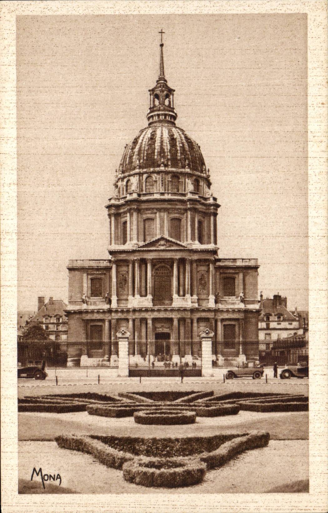 Paris CPA Dome of Invalides