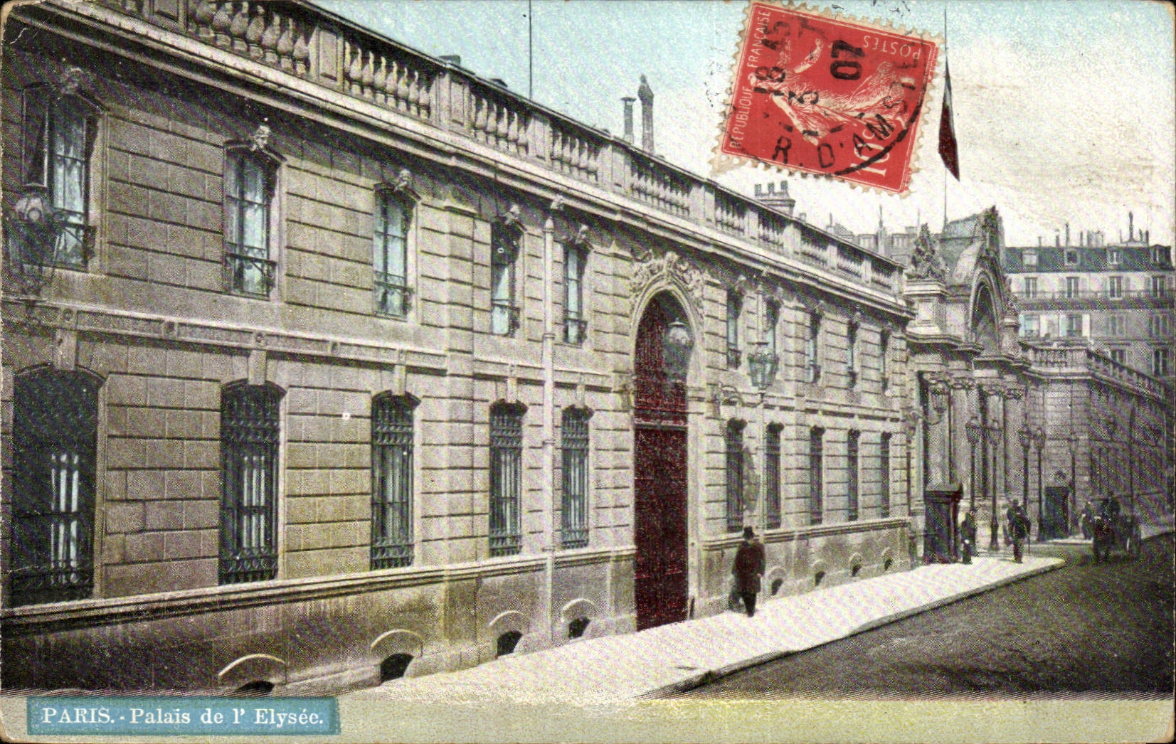 Paris CPA Elys3ee palace