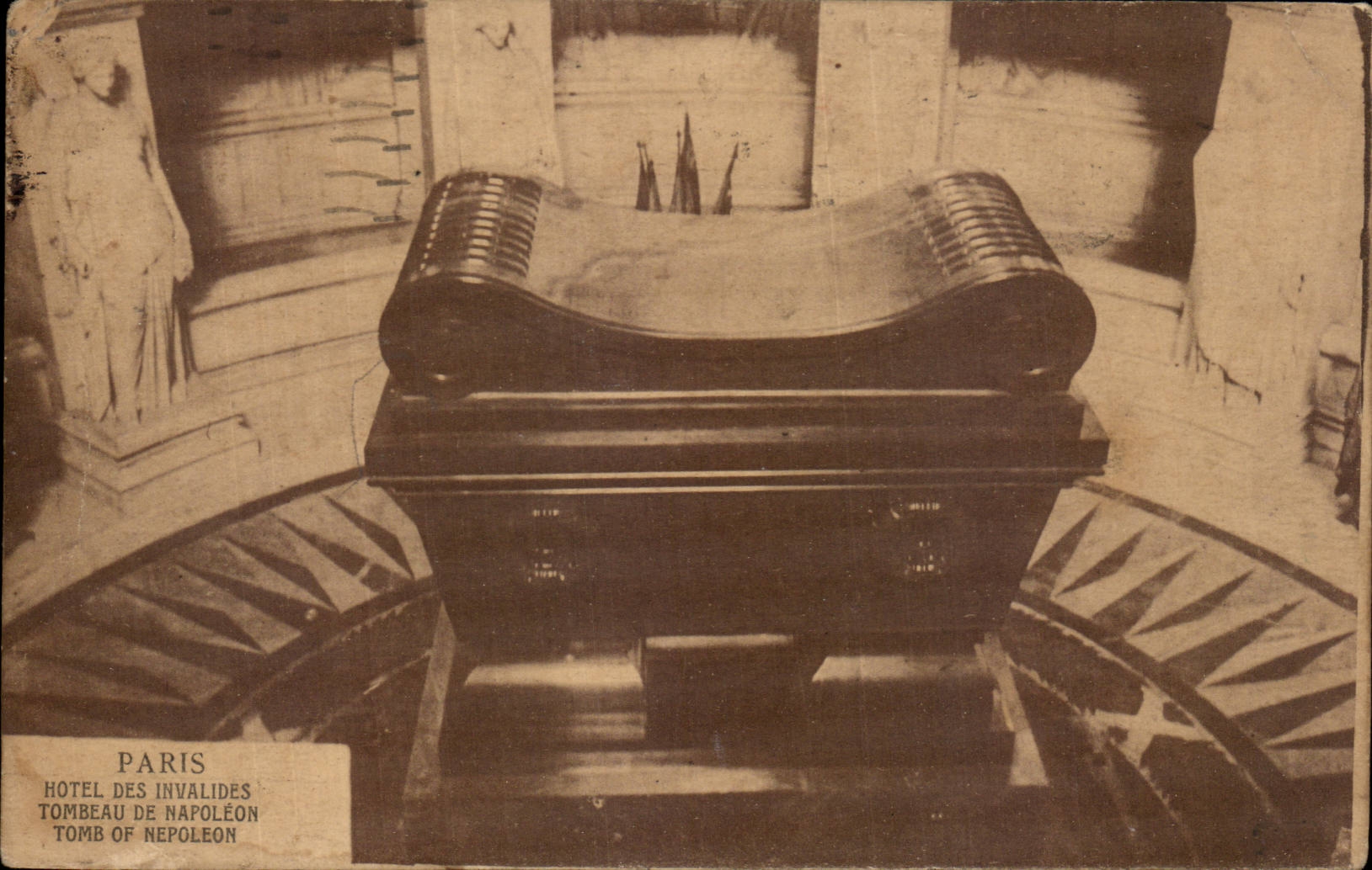 Paris CPA Hotel of Invalides the Tomb of Napoleon
