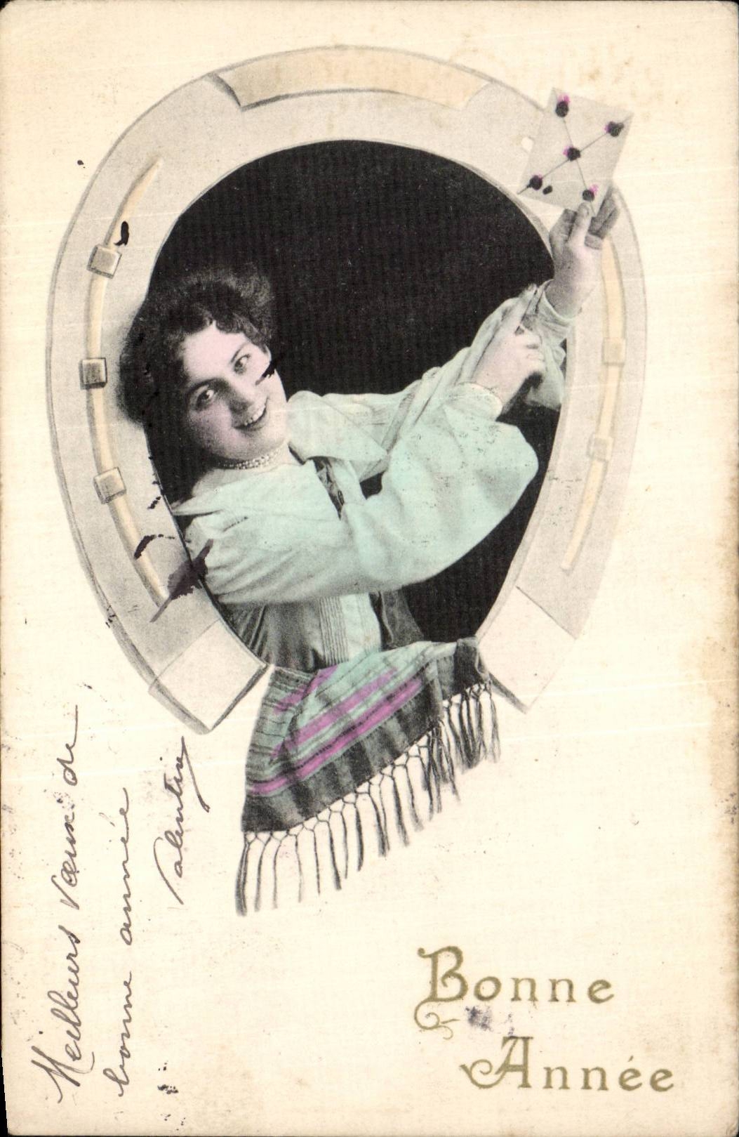 CPA Fantasy Woman Happy New Year