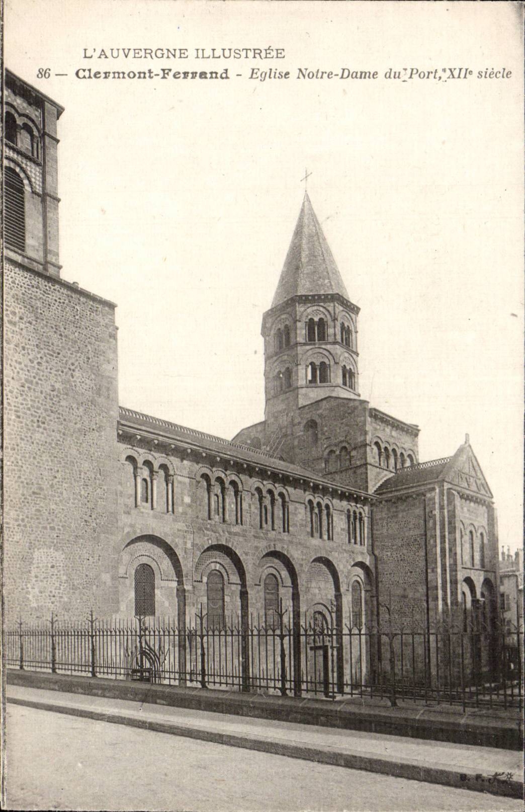 Kirche Clermont-ferrandCPA Notre Dame des Hafens
