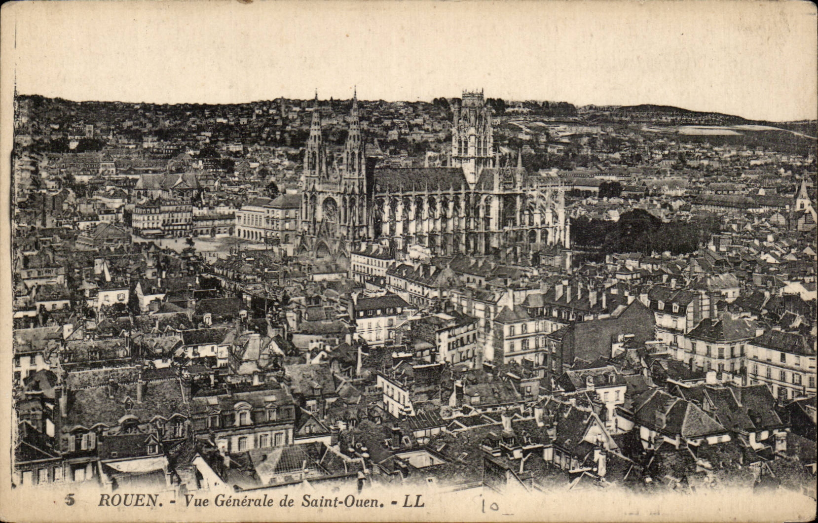 CPA Rouen View of Saint ouen
