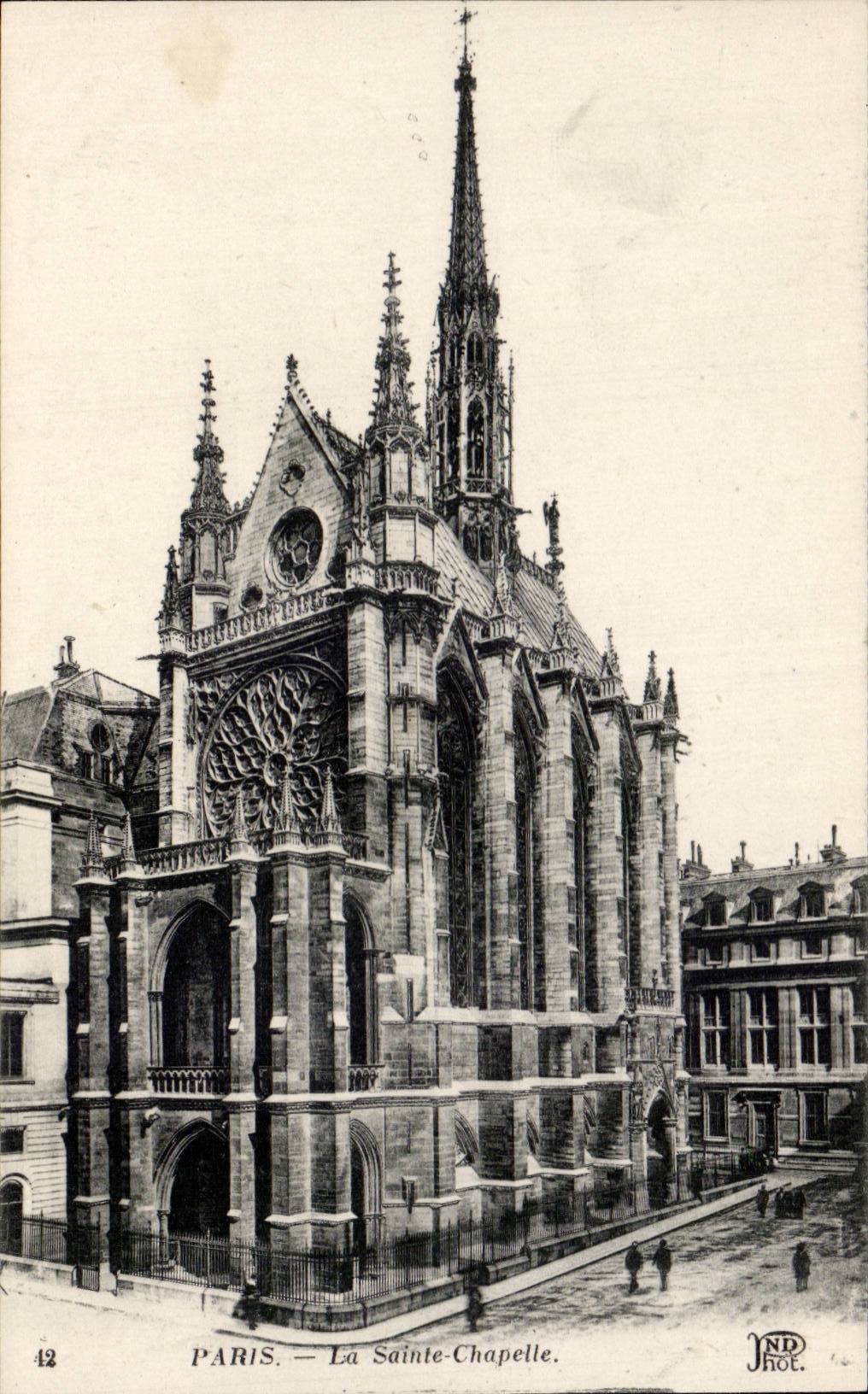 Paris CPA La Sainte Chapelle