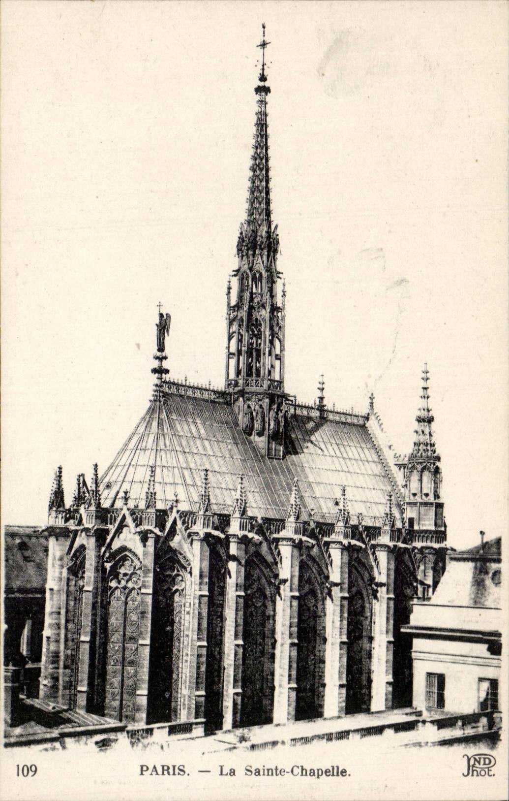 Paris CPA La Sainte Chapelle