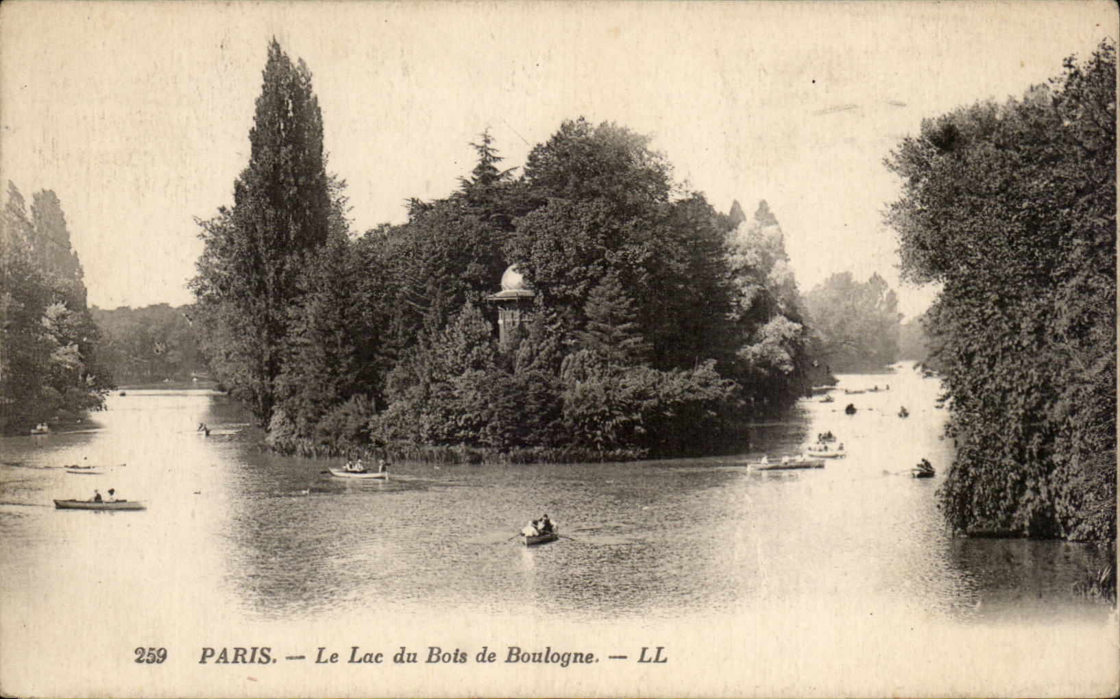 Paris CPA Lac du Bois de Boulogne