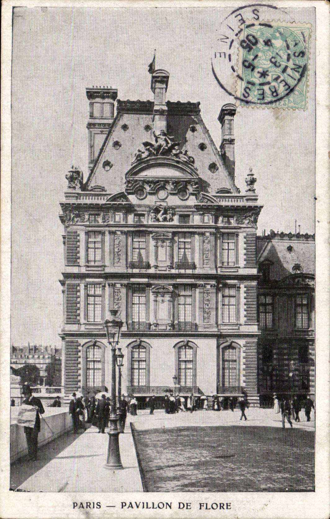 Paris CPA Pavillon de Flore