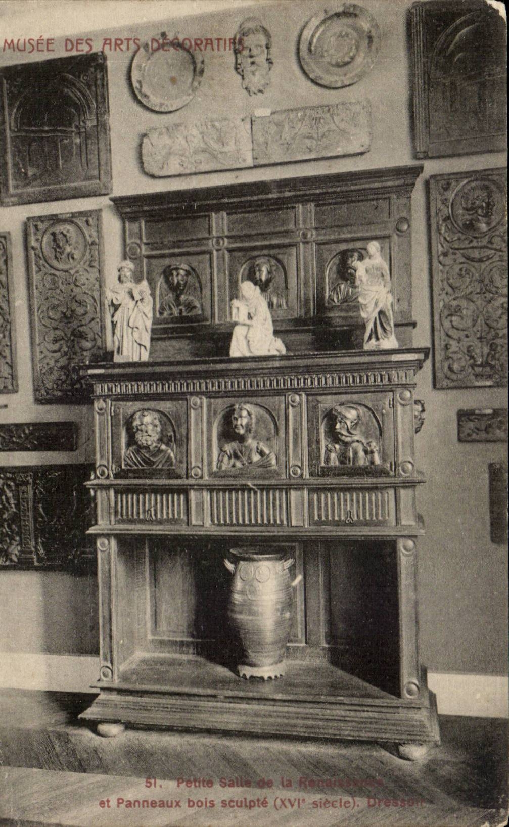 Paris CPA Musee des Arts Decoratifs