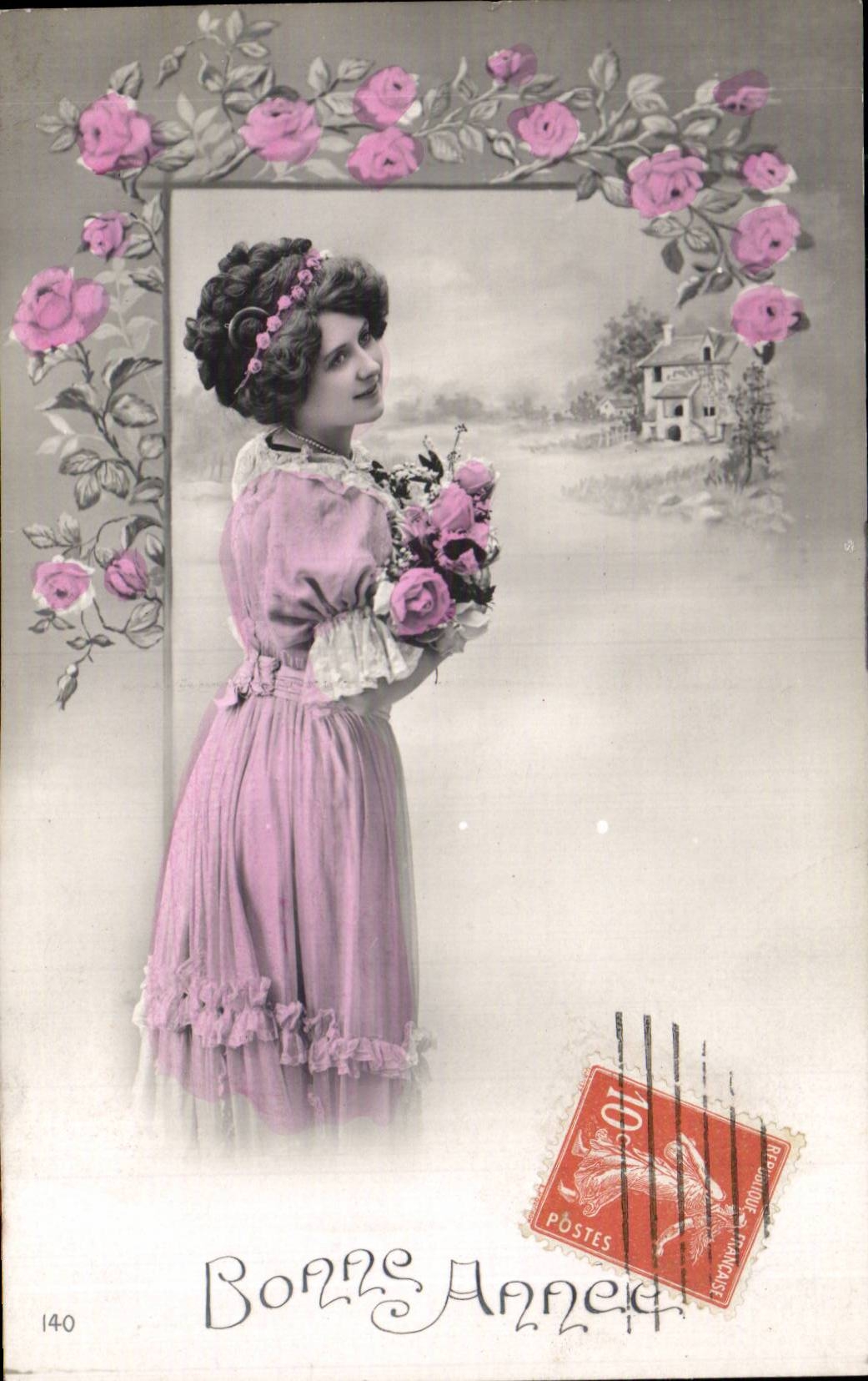 CPA Fantasy Woman Happy New Year