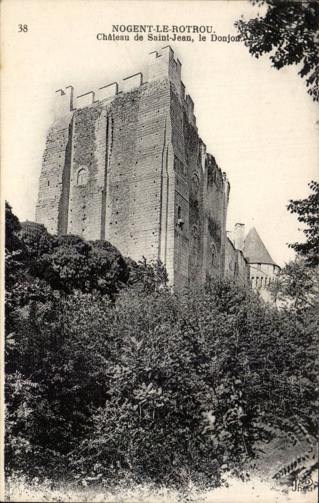 CPA Nogent Rotrou Castle of Saint Jean the keep