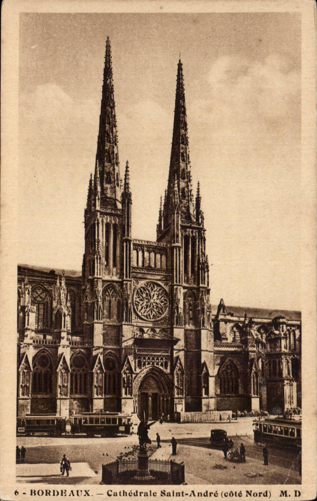 CPA holy Bordeaux Cathedral Andre