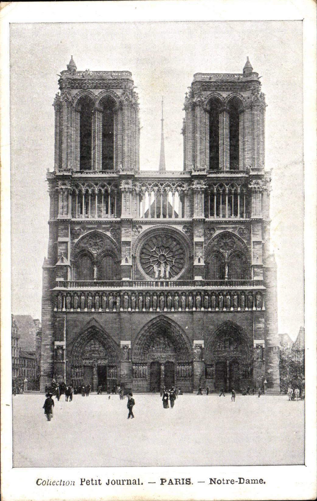 Paris - 4 - Notre Dame - CPA 