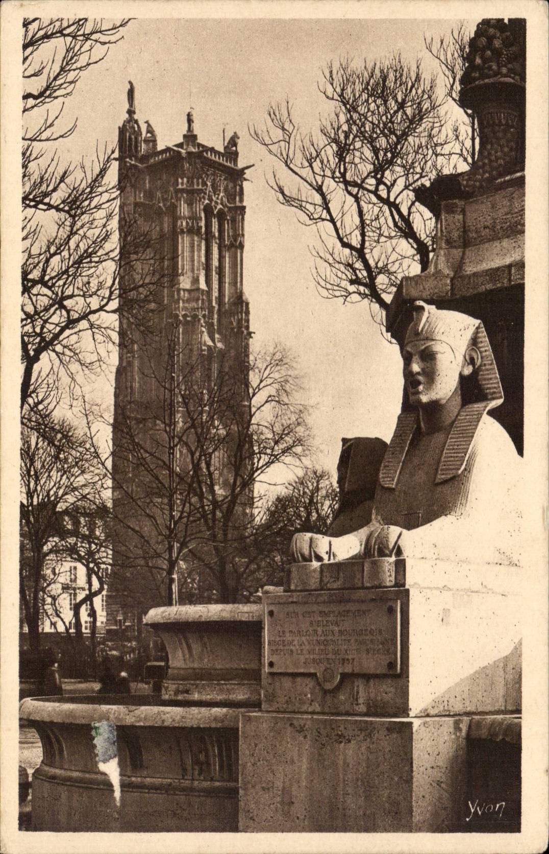 Paris - 4 - La Tour Saint Jacques - Yvon - CPA 