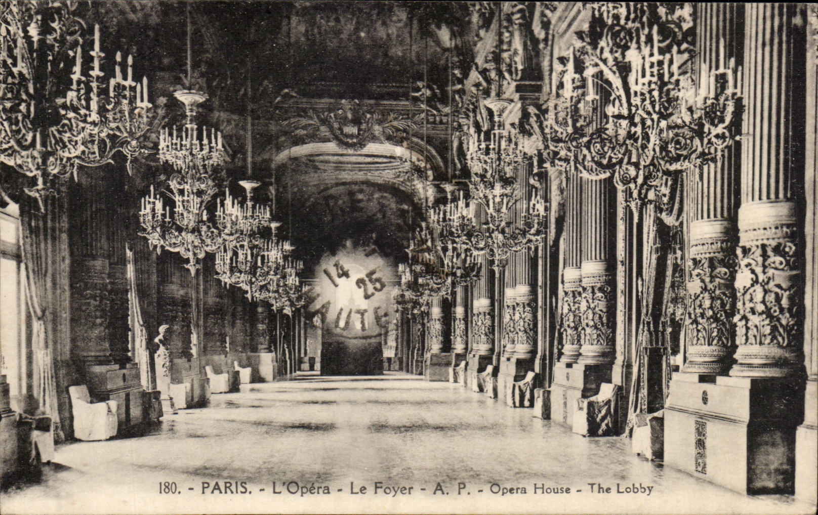 Paris - 9 - L'Opera - Le Foyer - CPA