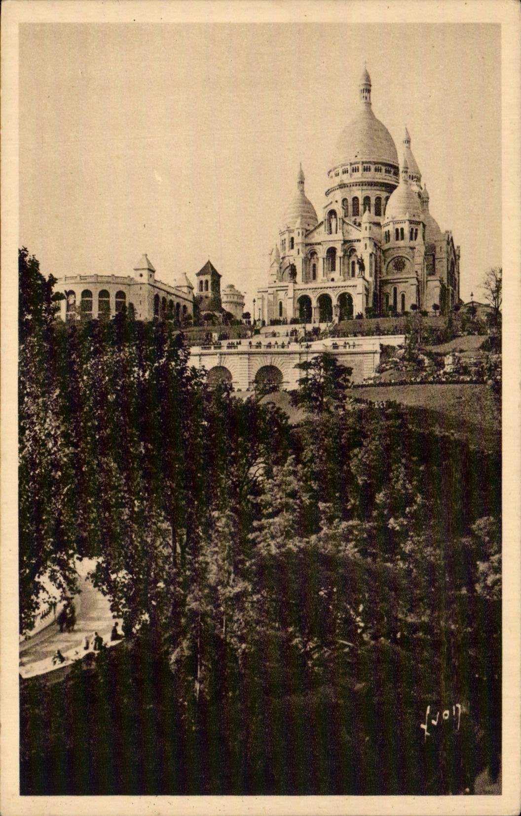 Paris - 18 - Sacre Coeur - Montmartre - CPA