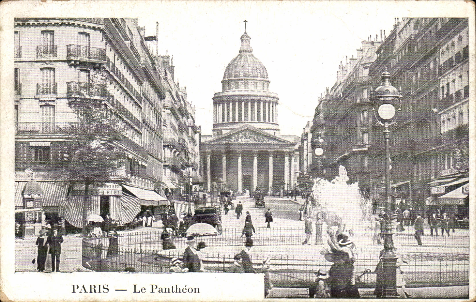 Paris - 5 - the Pantheon - CPA