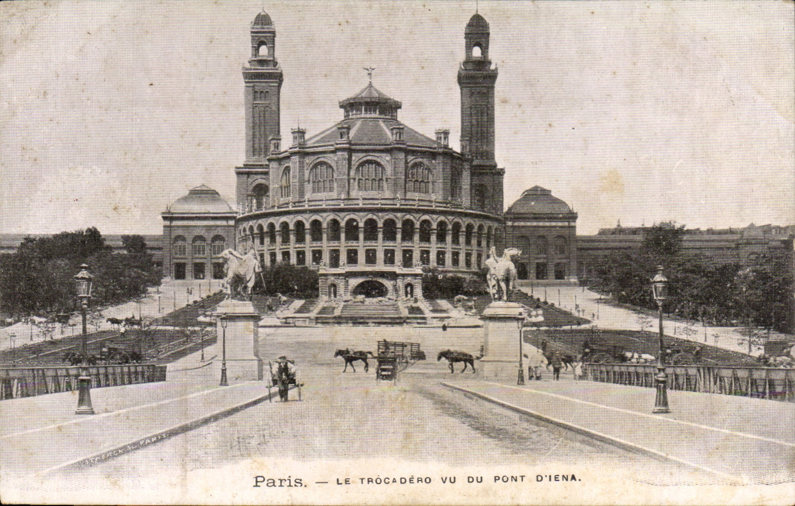Paris - 16 - Le Trocadero - CPA