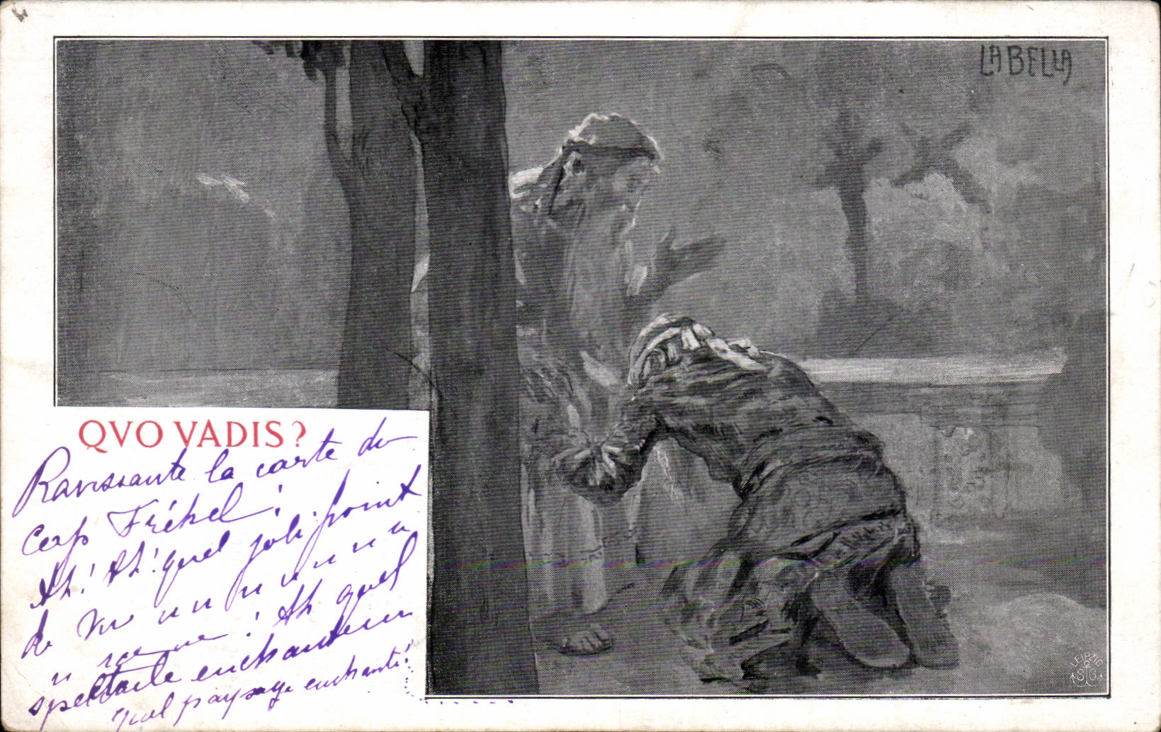 Religion - Table - Art - Jesus - CPA