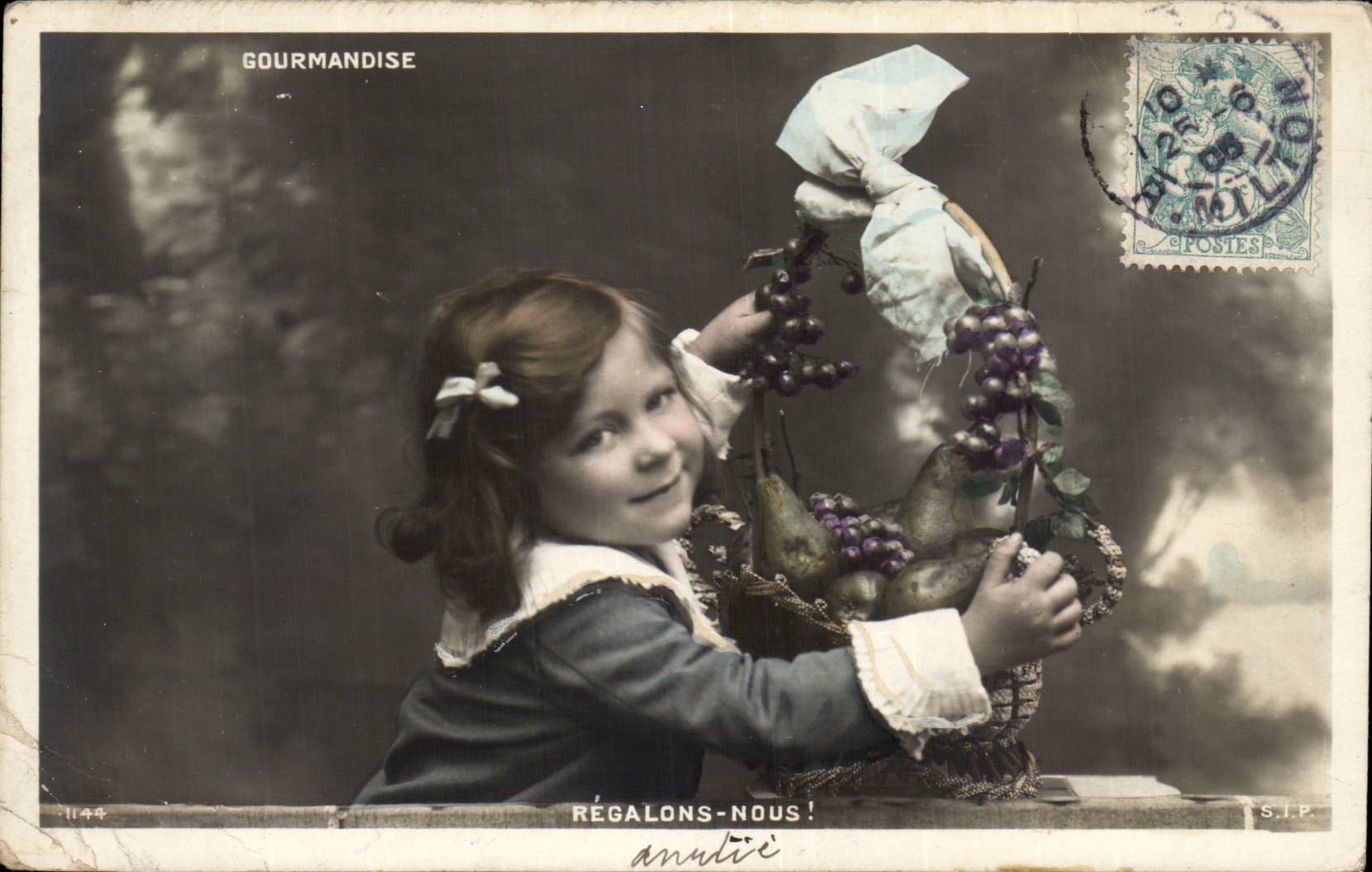 Fantasy - Children - Cherries - Goumandise - Let us level - Us - Cherries - CPA