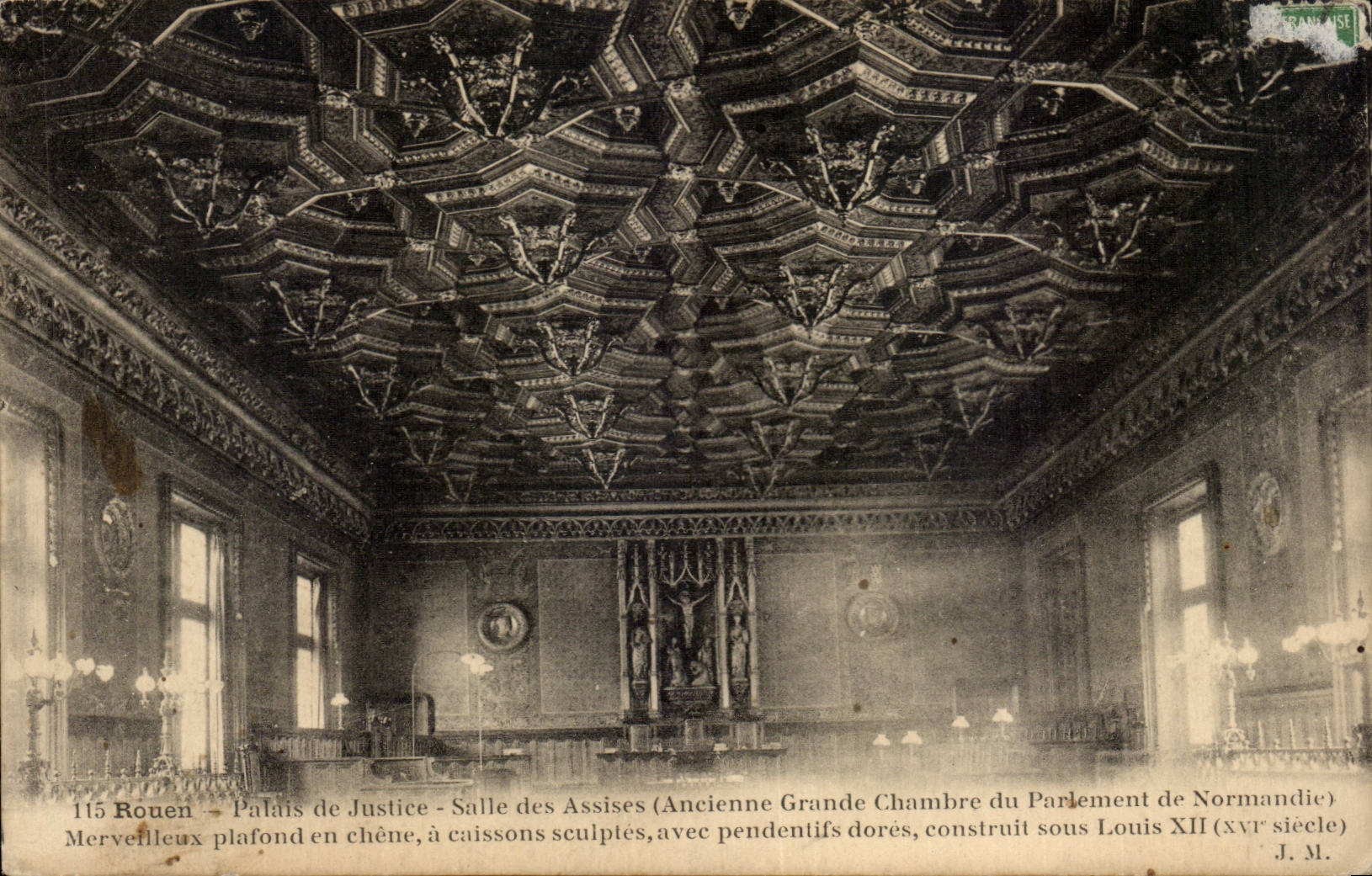 Rouen - Law courts - Room of Sitted - CPA