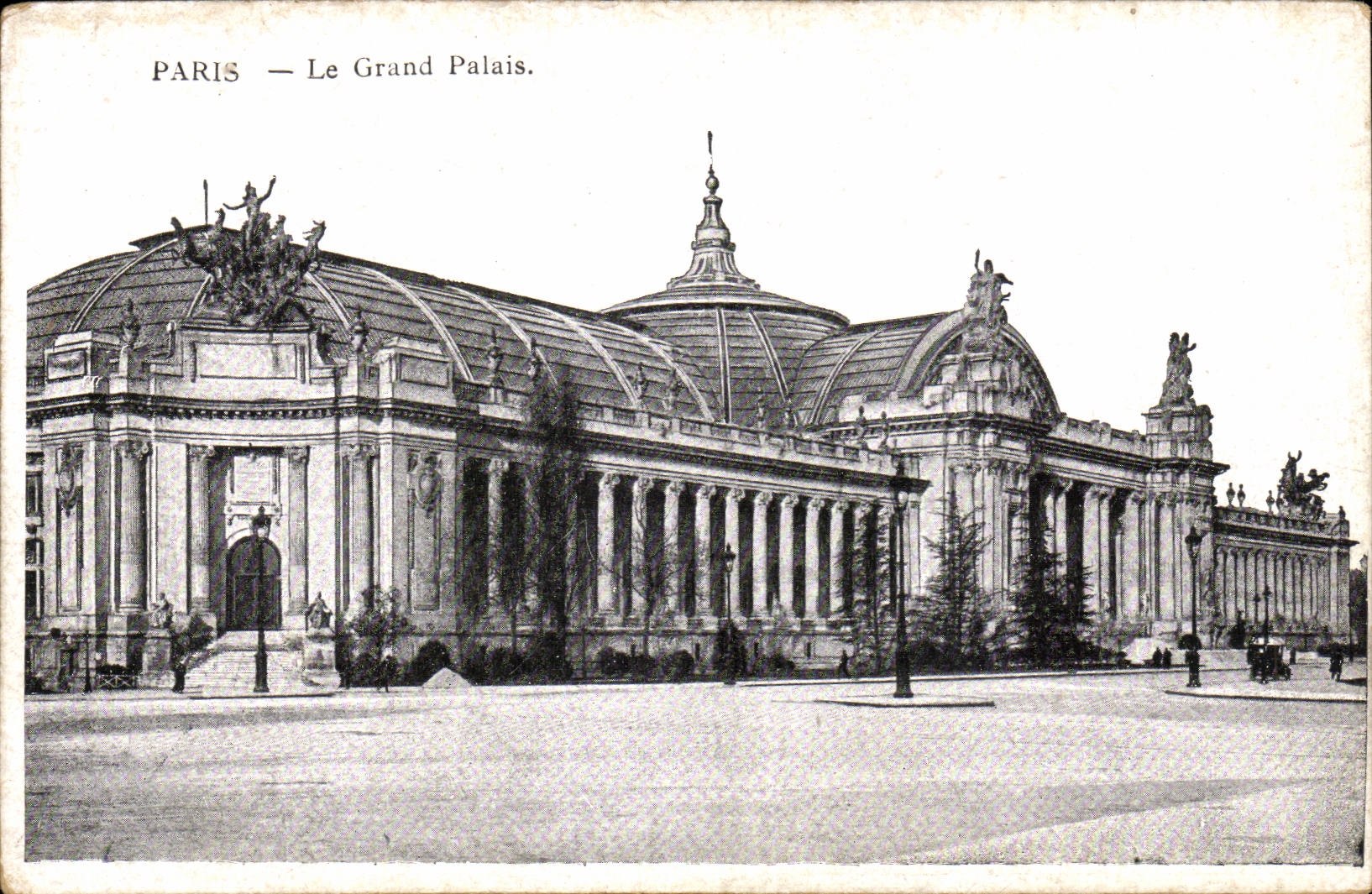 Paris - 8 - the Grand Palais - CPA