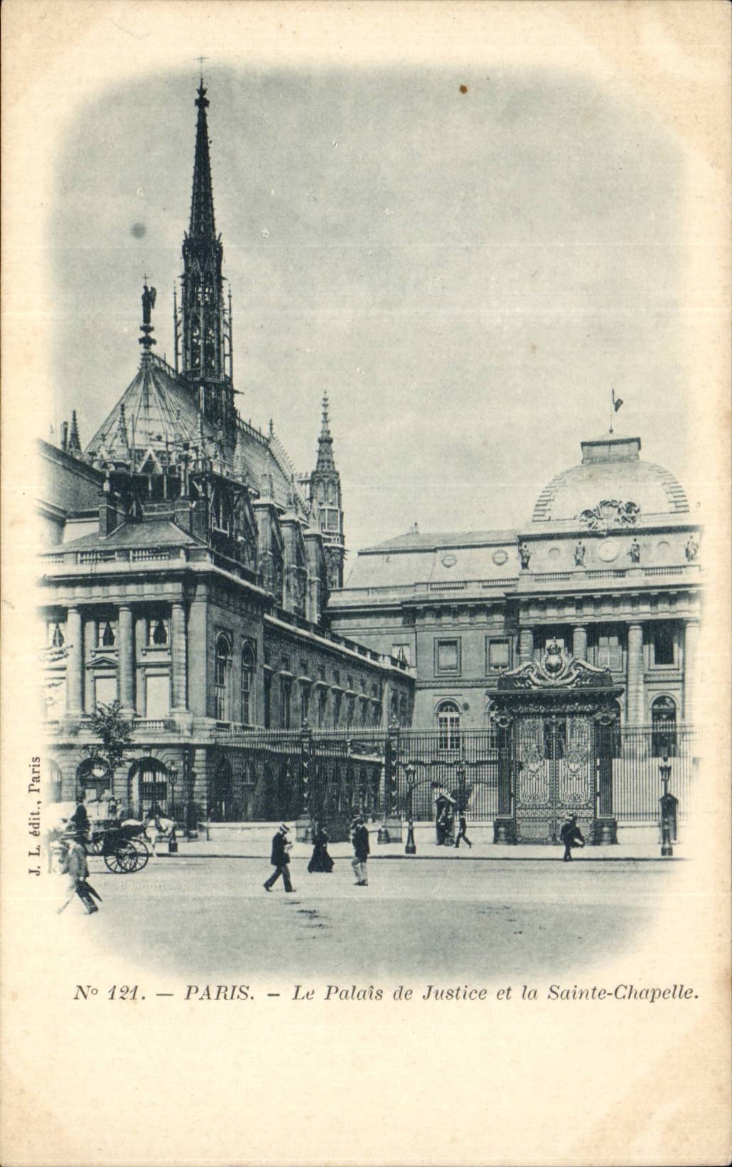 Paris - 1 - Le Palais de Justice - CPA 