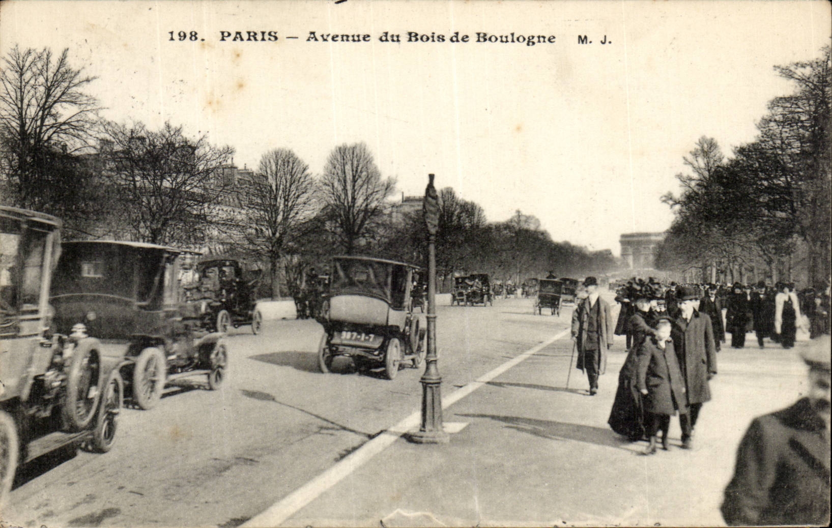 Paris - 16 - Avenue du Bois de Boulogne - CPA