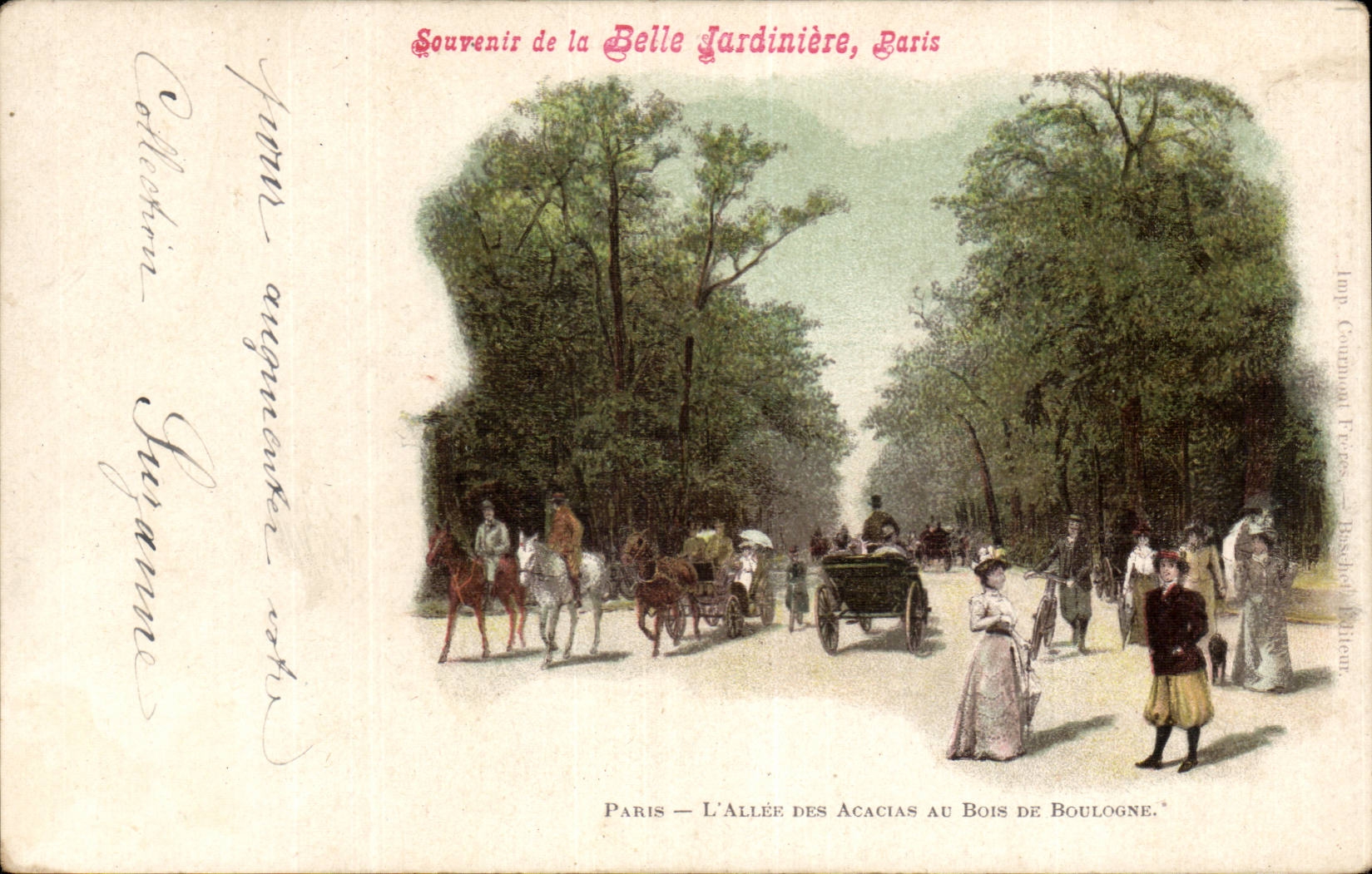 Paris - 1 - Souvenir de la Belle Jardiniere - CPA