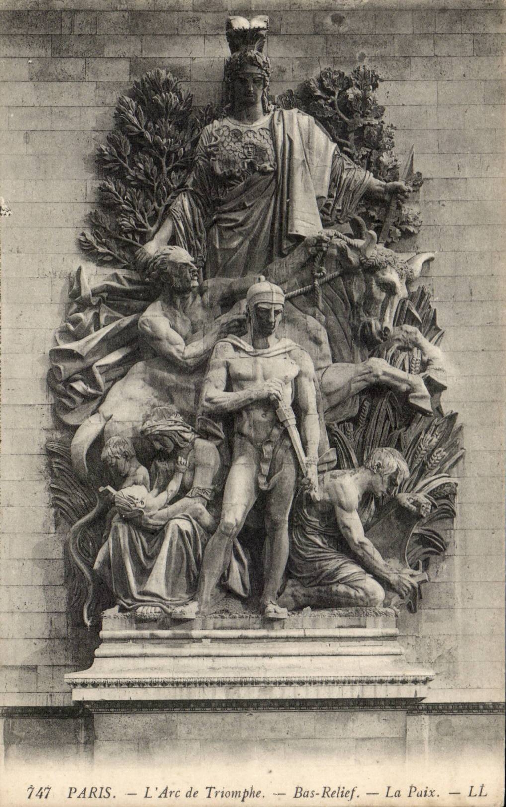 Paris - 8 - Arc de Triomphe - Low Relief - the CPA