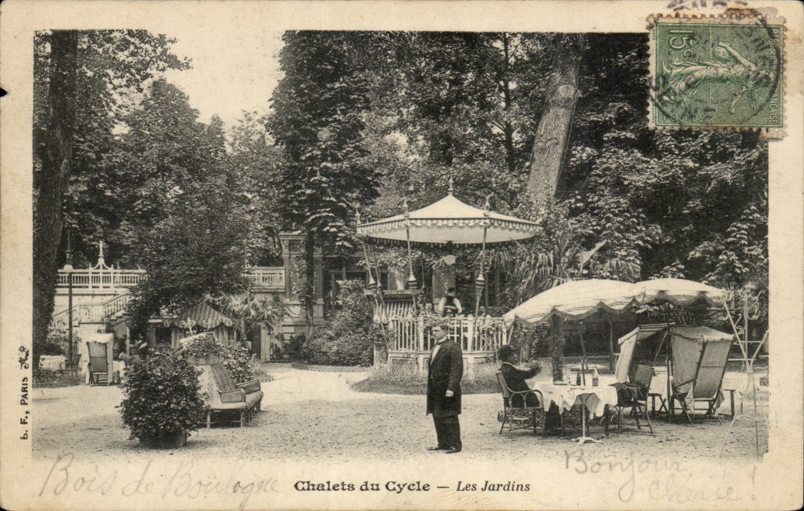 Paris - 16 - Chalets du Cycle - Les Jardins - CPA 