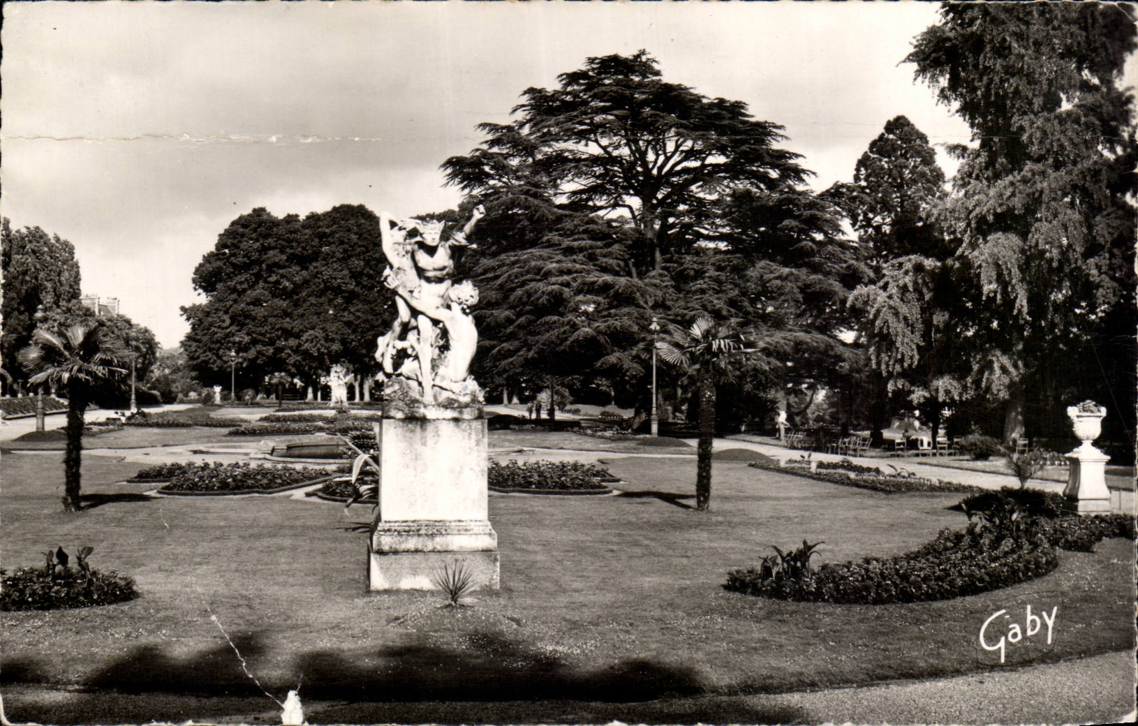 Rennes - Jardin du Thabor - CPA 